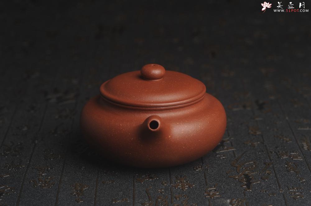 紫砂壶图片：美壶特惠  精致特好降坡泥扁仿古 茶人醉爱 - 美壶网