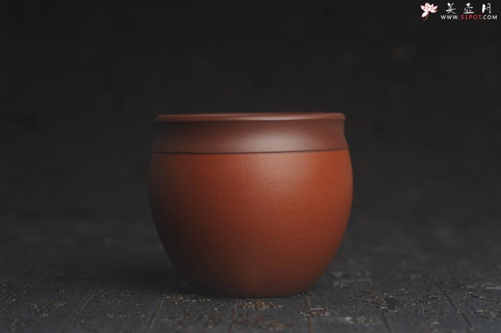 紫砂壶图片:美杯特惠 好泥好工雅致特厚实缸杯主人杯三式 - 美壶网