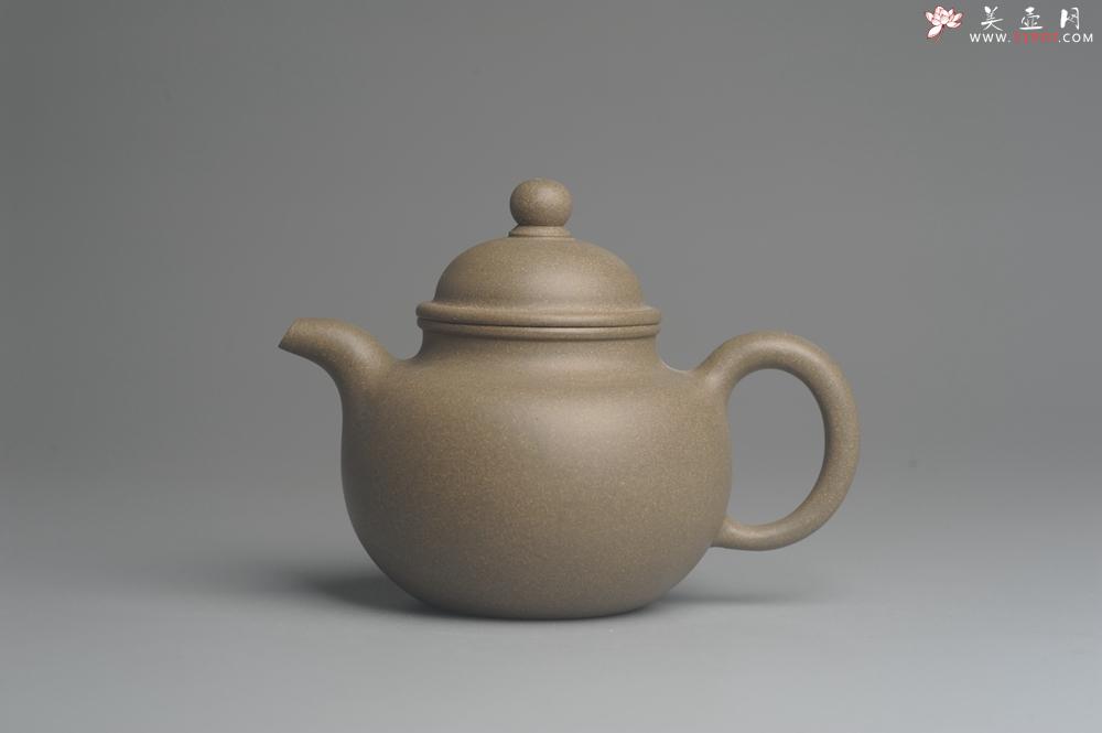 紫砂壶图片：美壶特惠 精致青段寿珍掇球茶壶 性价比高 茶人醉爱 - 美壶网