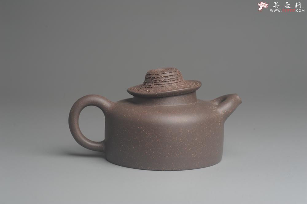 紫砂壶图片：美壶特惠 优质青灰段泥精致牧牛壶 茶人醉爱 - 美壶网