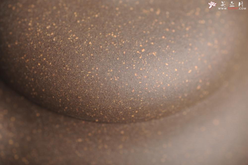 紫砂壶图片：美壶特惠 精致青灰段泥乳穗壶 茶人醉爱 - 美壶网