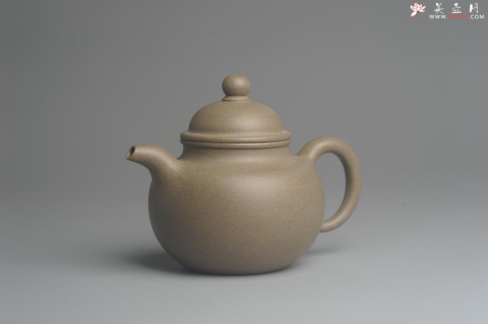 紫砂壶图片：美壶特惠 精致青段寿珍掇球茶壶 性价比高 茶人醉爱 - 美壶网