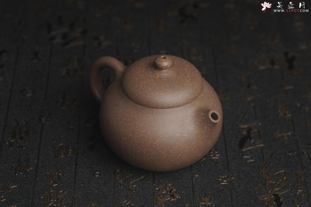 紫砂壶图片：美壶特惠 精致青灰段泥乳穗壶 茶人醉爱 - 美壶网