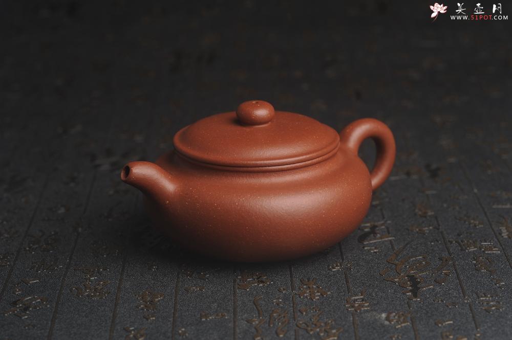 紫砂壶图片：美壶特惠  精致特好降坡泥扁仿古 茶人醉爱 - 美壶网
