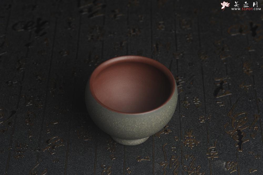 紫砂壶图片：美杯特惠 精品好泥好工特厚实主人杯 - 美壶网