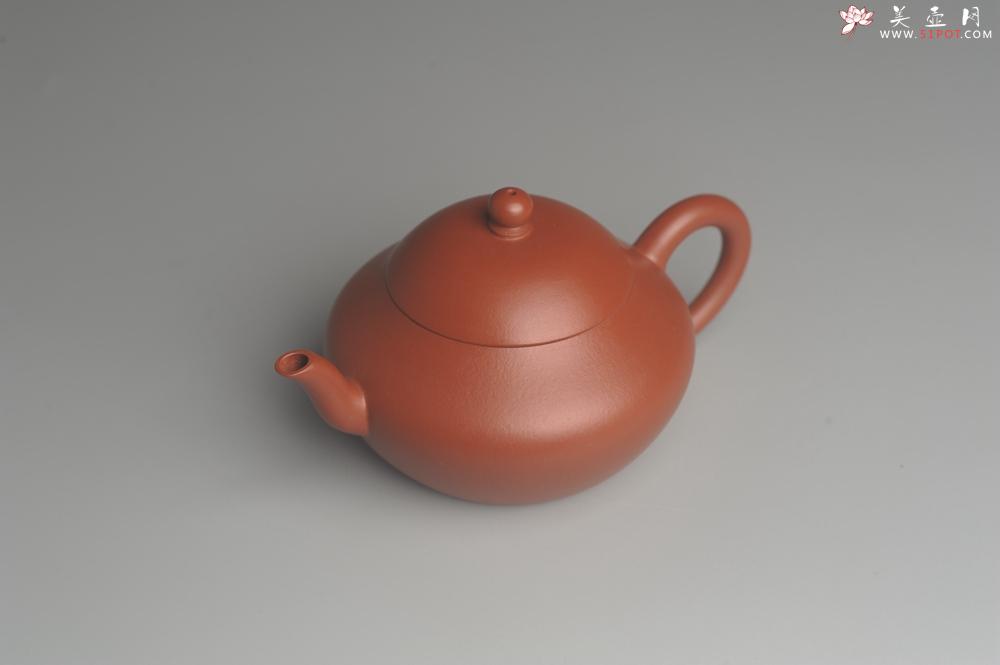 紫砂壶图片：美壶特惠 精致好朱泥梨形壶 茶人醉爱 - 美壶网
