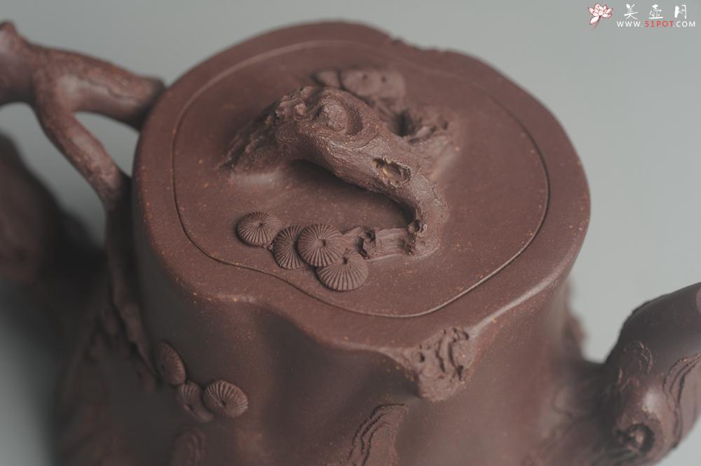 紫砂壶图片:实力精品全手工松桩 肌理丰富 越品越有味道 壶好的不要不要的 眼力好的速度下手 - 美壶网