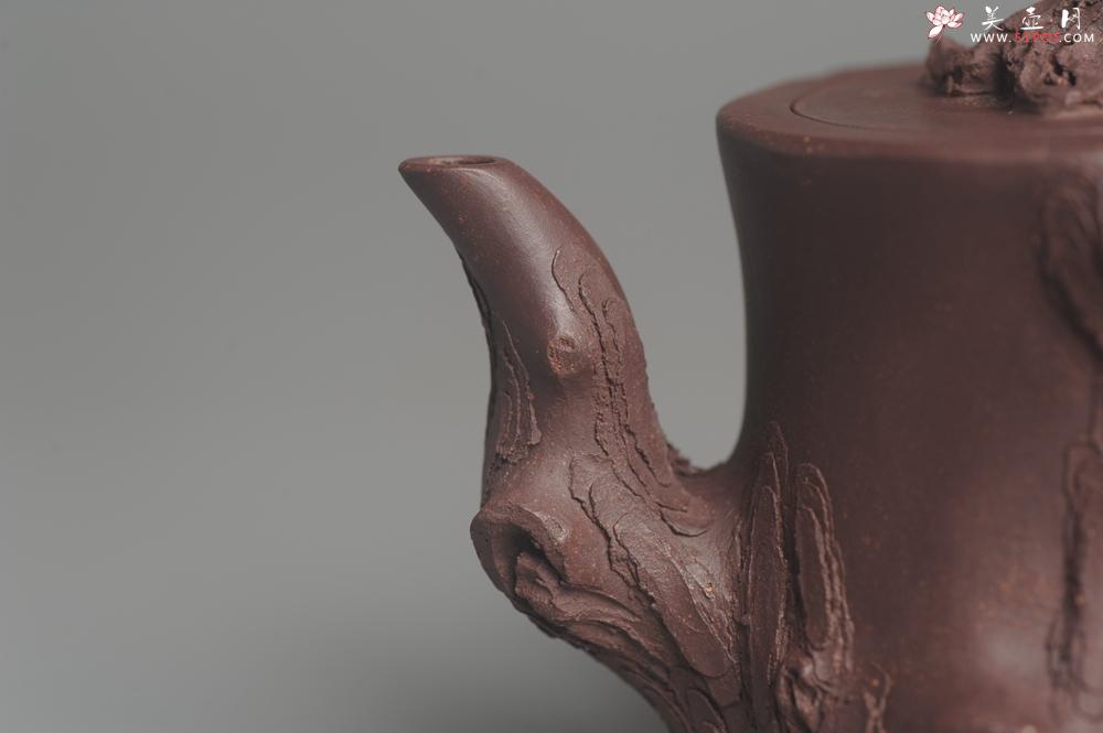 紫砂壶图片:实力精品全手工松桩 肌理丰富 越品越有味道 壶好的不要不要的 眼力好的速度下手 - 美壶网