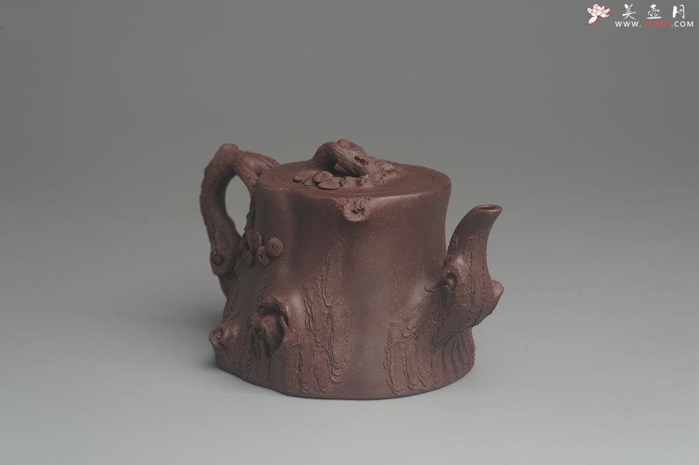 紫砂壶图片:实力精品全手工松桩 肌理丰富 越品越有味道 壶好的不要不要的 眼力好的速度下手 - 美壶网