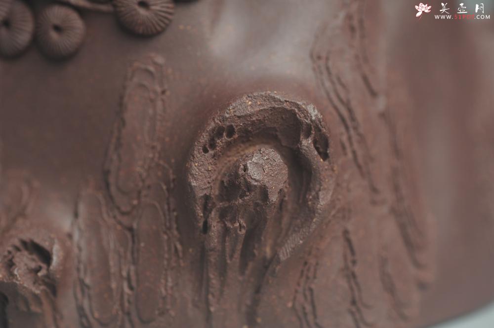 紫砂壶图片:实力精品全手工松桩 肌理丰富 越品越有味道 壶好的不要不要的 眼力好的速度下手 - 美壶网