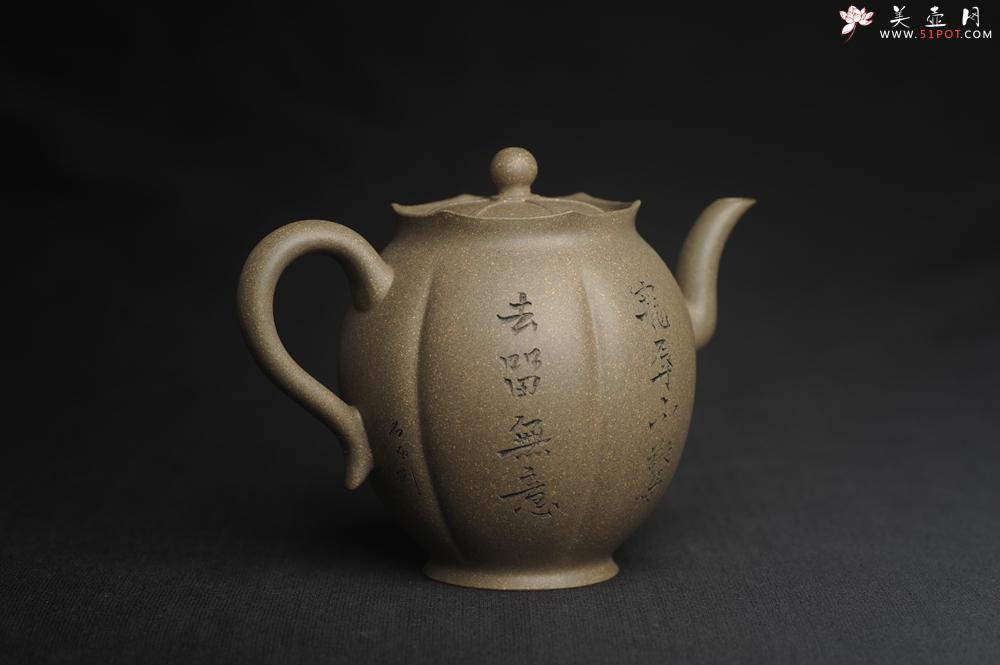 紫砂壶图片:美壶特惠 精致青段泥水仙壶 得之不喜 失之不忧 宠辱不惊 去留无意 - 美壶网