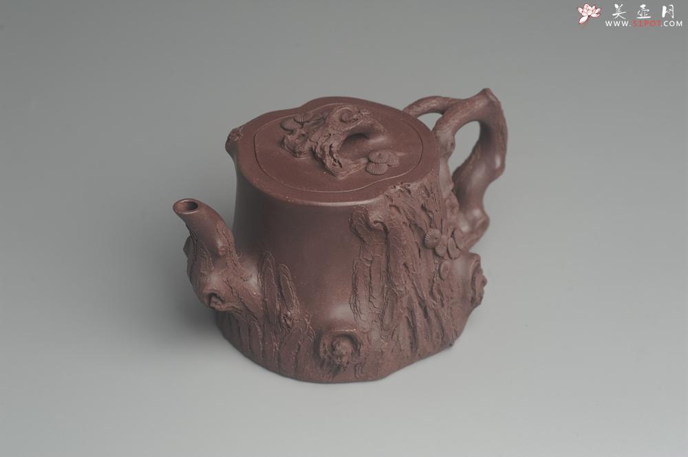 紫砂壶图片:实力精品全手工松桩 肌理丰富 越品越有味道 壶好的不要不要的 眼力好的速度下手 - 美壶网
