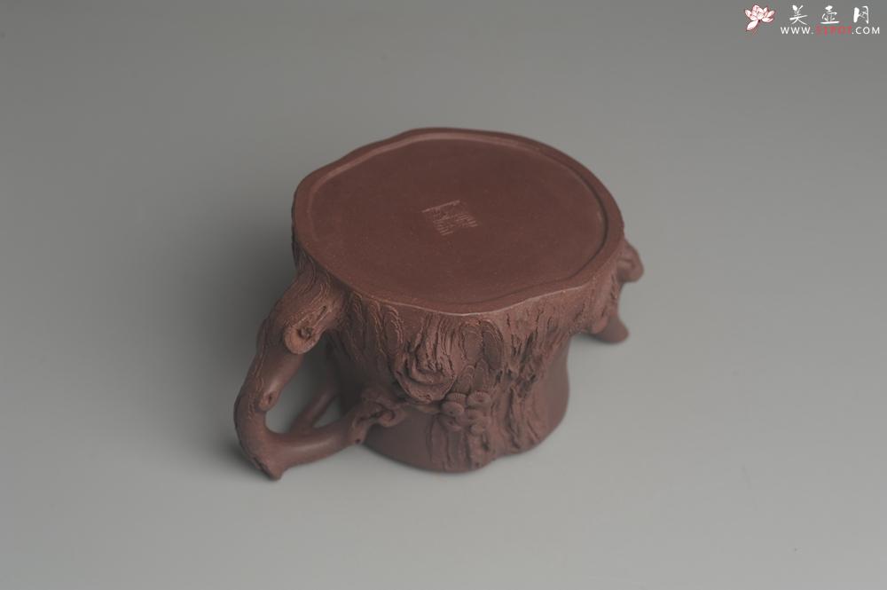 紫砂壶图片:实力精品全手工松桩 肌理丰富 越品越有味道 壶好的不要不要的 眼力好的速度下手 - 美壶网