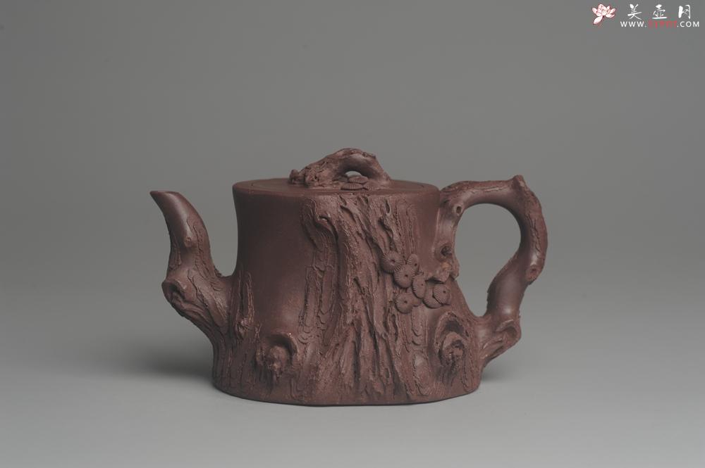 紫砂壶图片:实力精品全手工松桩 肌理丰富 越品越有味道 壶好的不要不要的 眼力好的速度下手 - 美壶网