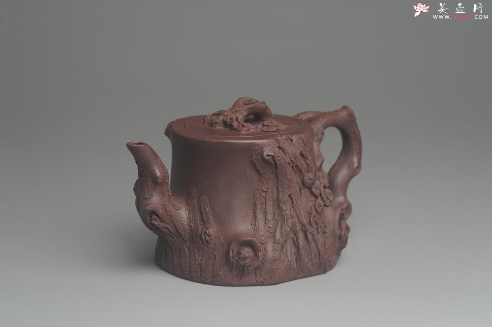 紫砂壶图片:实力精品全手工松桩 肌理丰富 越品越有味道 壶好的不要不要的 眼力好的速度下手 - 美壶网