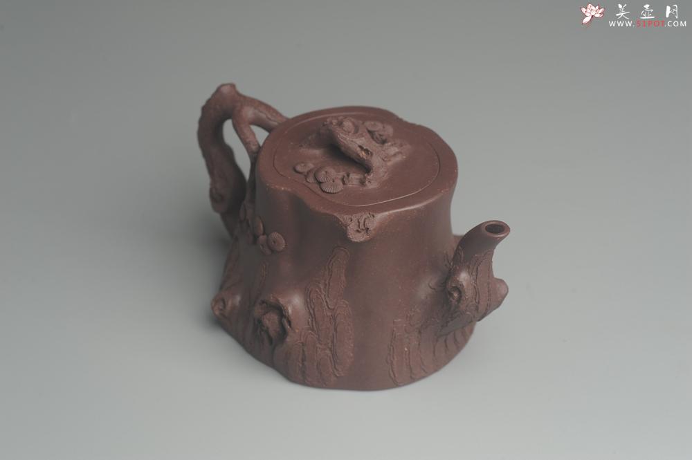 紫砂壶图片:实力精品全手工松桩 肌理丰富 越品越有味道 壶好的不要不要的 眼力好的速度下手 - 美壶网