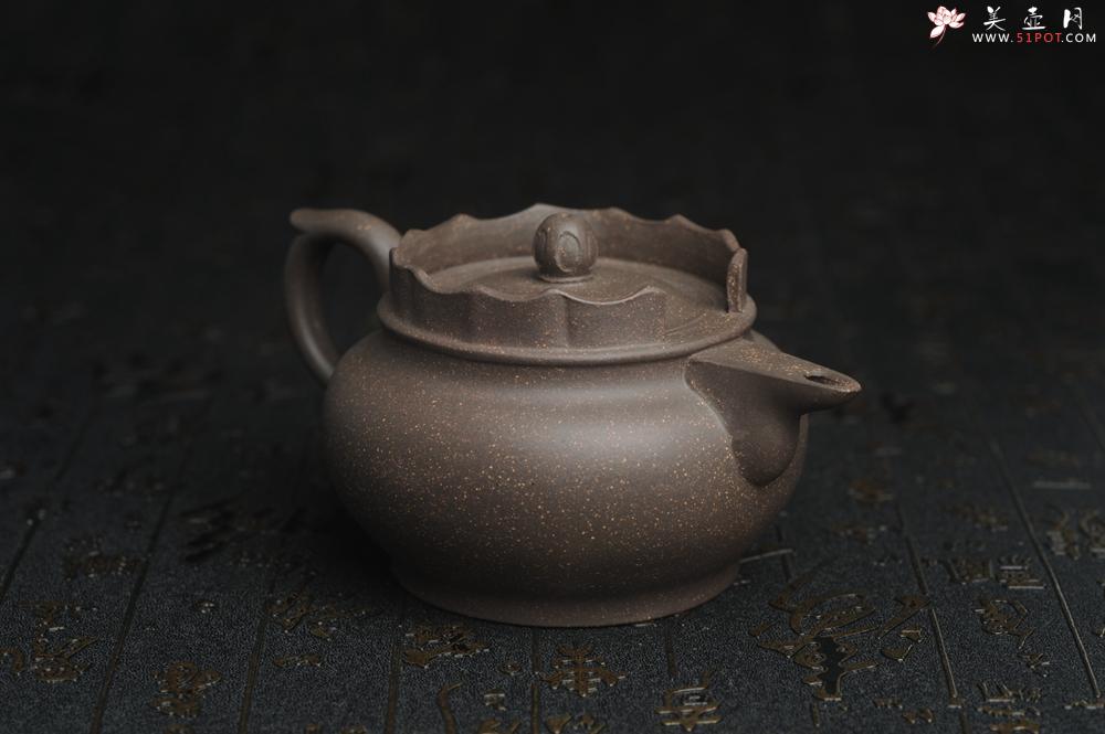 紫砂壶图片：美壶特惠 优质青灰段泥精致僧帽壶 茶人醉爱 - 美壶网