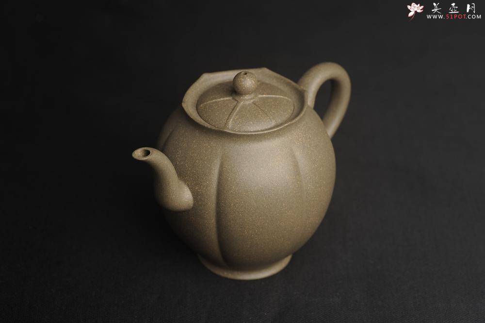 紫砂壶图片：美壶特惠 精致青段泥水仙壶 茶人醉爱 - 美壶网
