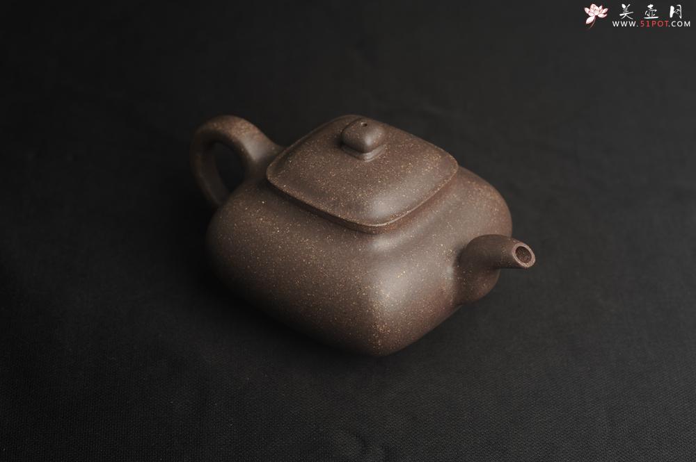 紫砂壶图片：实力派张海艳全手工特好老青灰段泥传炉壶 线面挺括 大气 做工特好 - 美壶网