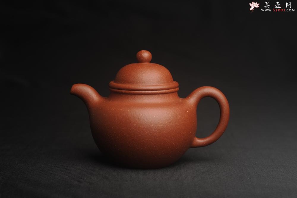 紫砂壶图片：美壶特惠 精致降坡泥寿珍掇球茶壶 性价比高 茶人醉爱 - 美壶网