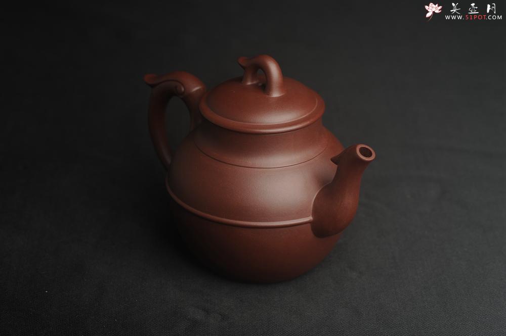 紫砂壶图片:美壶特惠 精致紫泥凤鸣壶 茶人醉爱 - 美壶网