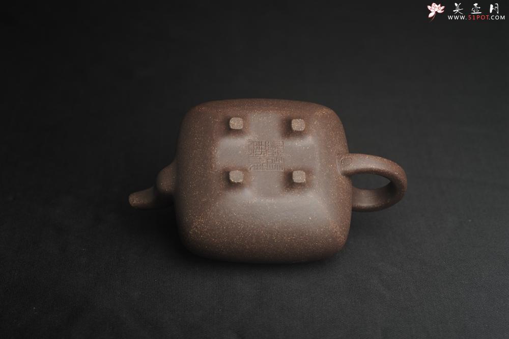 紫砂壶图片：实力派张海艳全手工特好老青灰段泥传炉壶 装饰人物 饮者寿 特文气 - 美壶网