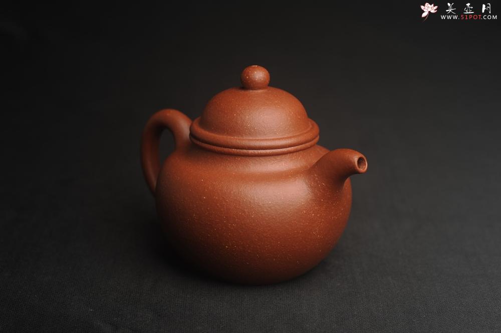 紫砂壶图片：美壶特惠 精致降坡泥寿珍掇球茶壶 性价比高 茶人醉爱 - 美壶网