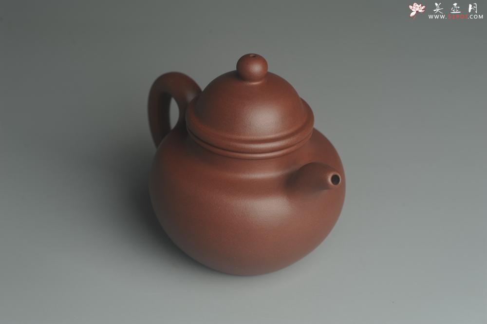 紫砂壶图片：油润底曹青 全手工寿珍掇球 深得老味 做工灰常好 请君细品 作品说话 - 美壶网