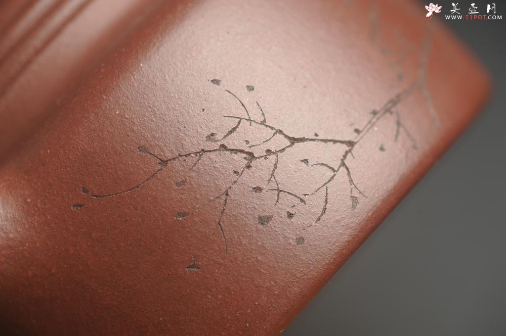 紫砂壶图片：,美壶特惠 优质紫泥精致枯枝鸟德中壶 矿物质丰富 茶人醉爱 - 美壶网