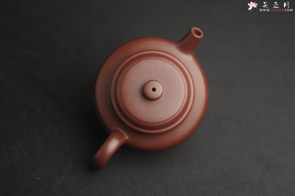 紫砂壶图片:油润黄龙山4号深井红皮龙 全手工德中壶 做工特好 喜上眉梢 - 美壶网