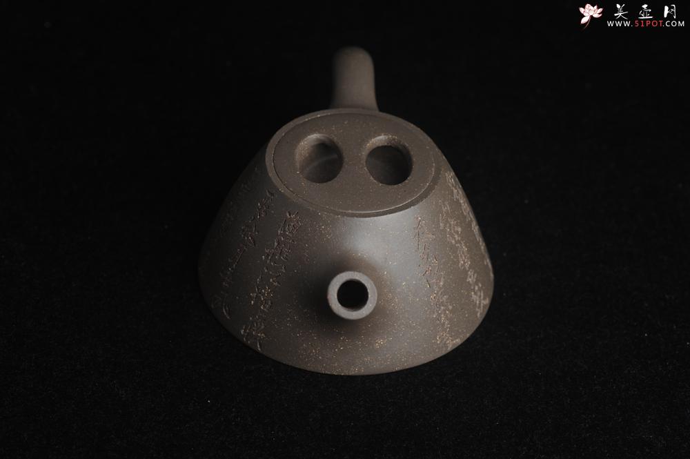 紫砂壶图片：美壶特惠 精致青段牛盖霸王石瓢 古今多少事都付笑谈中 - 美壶网