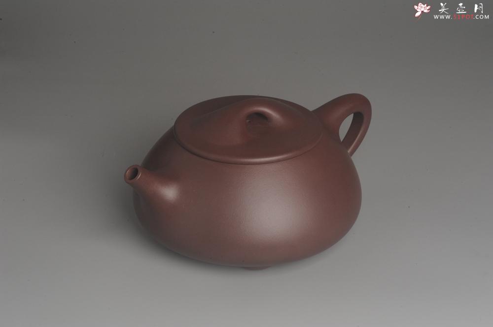 紫砂壶图片：美壶特惠 学学老师超大精致紫泥祥云满瓢茶壶 茶人醉爱 - 美壶网