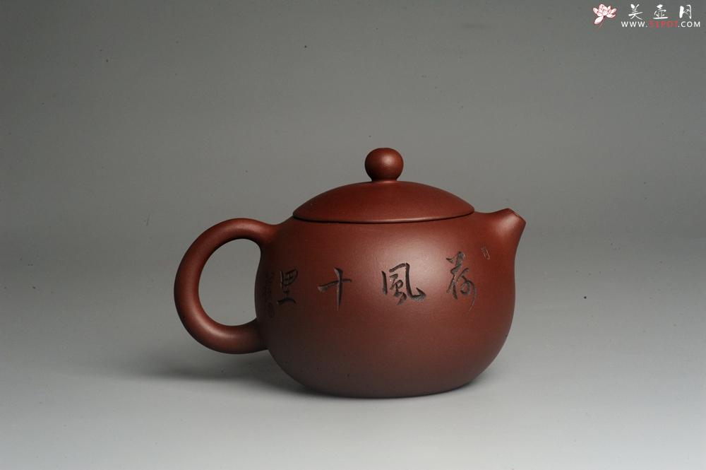 紫砂壶图片：美壶特惠 精致荷风十里优质紫泥西施 装饰田园荷叶游鱼之乐特文气 茶人醉爱 - 美壶网