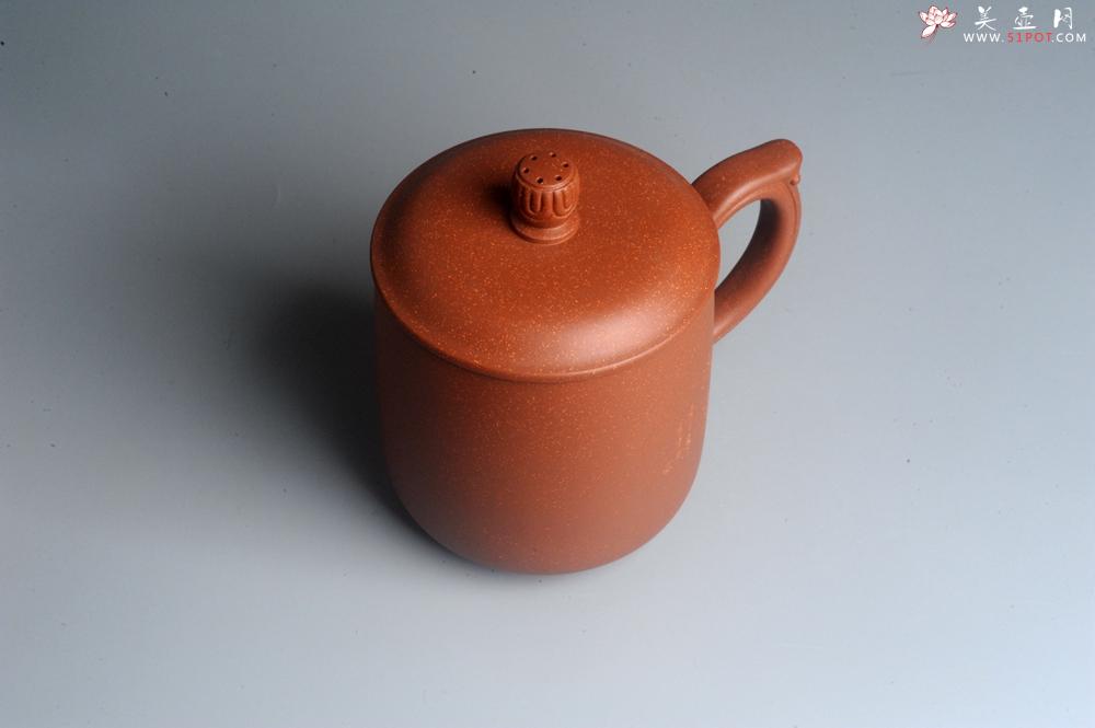 紫砂壶图片：美杯特惠 精致降坡泥澄怀盖杯 紫砂杯 - 美壶网