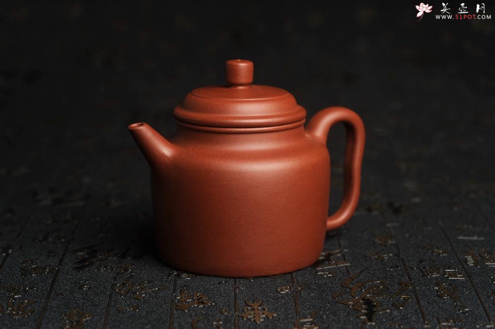 紫砂壶图片:美壶特惠 精致老清水泥高德中茶壶 茶人醉爱 - 美壶网
