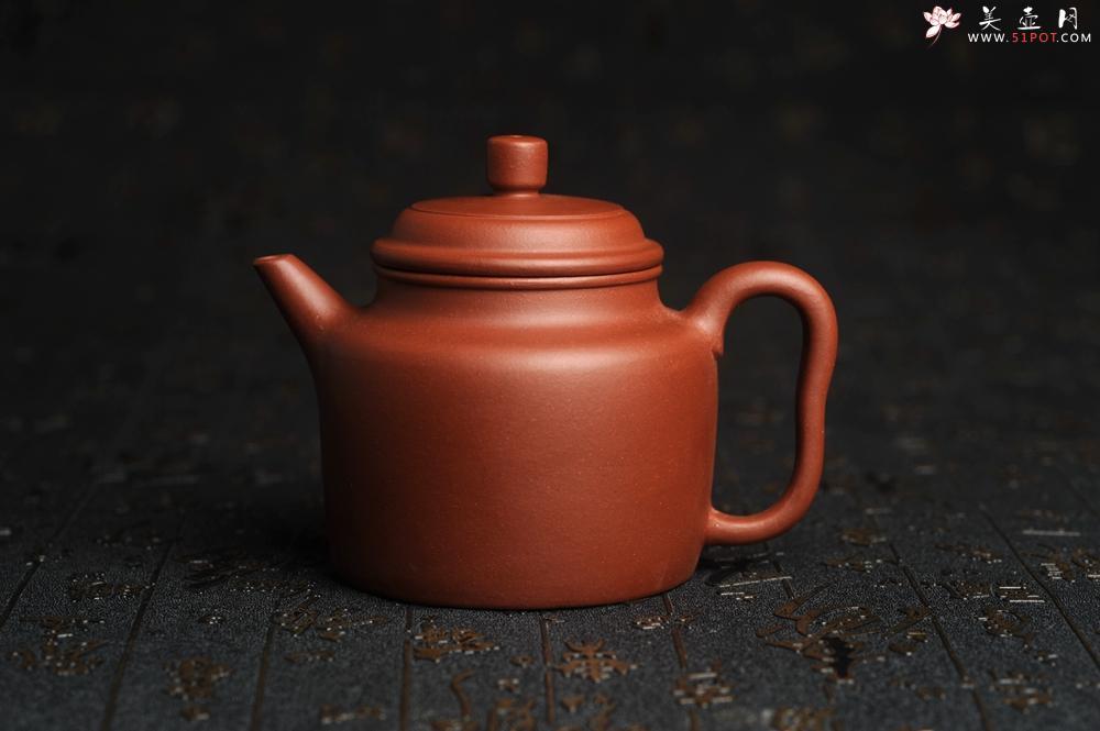 紫砂壶图片:美壶特惠 精致老清水泥高德中茶壶 茶人醉爱 - 美壶网