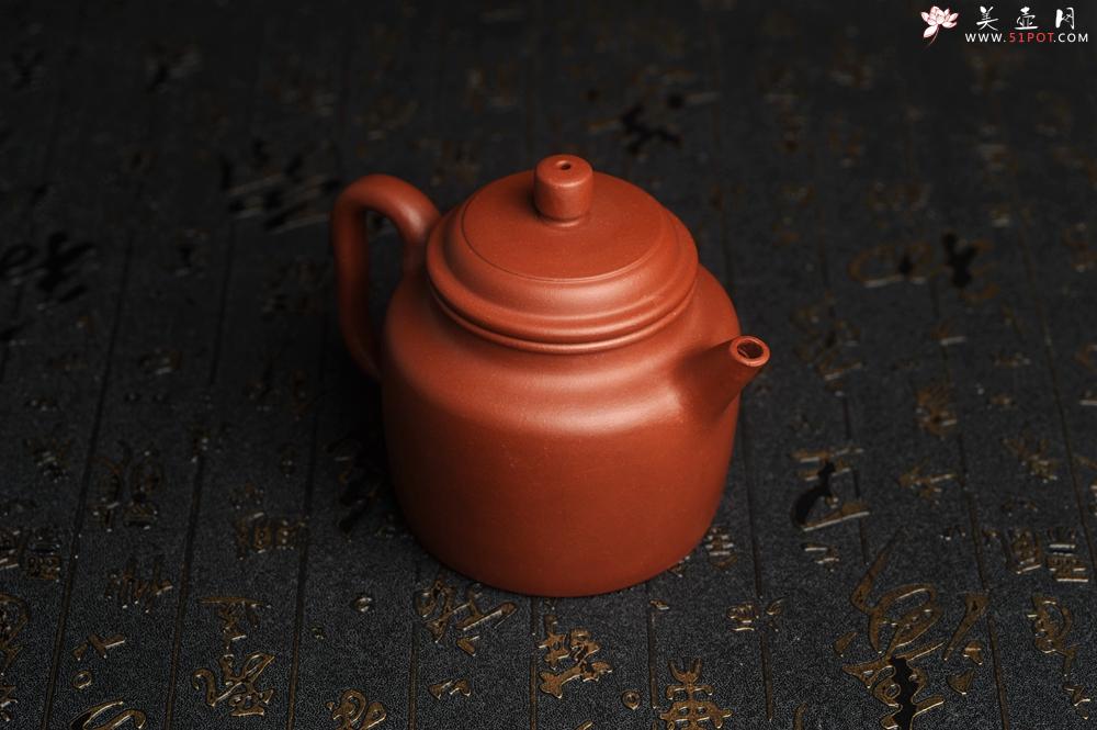 紫砂壶图片:美壶特惠 精致老清水泥高德中茶壶 茶人醉爱 - 美壶网