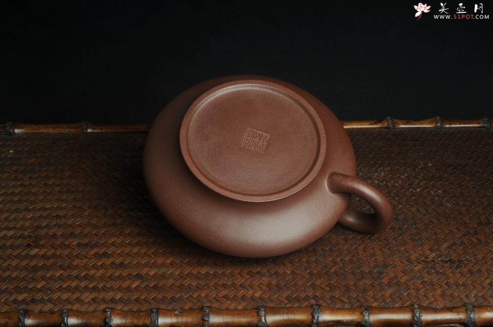 紫砂壶图片：美壶特惠 端庄大气虚扁 做工精致 - 美壶网