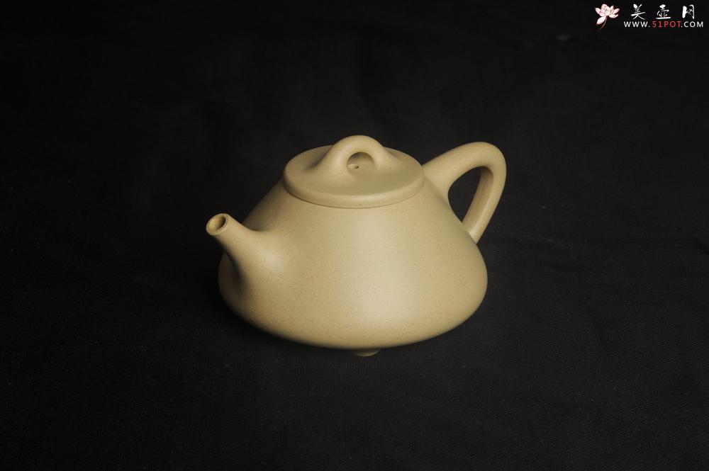 紫砂壶图片:美壶特惠 超精致本山绿泥小品子冶石瓢 做工特好 - 美壶网