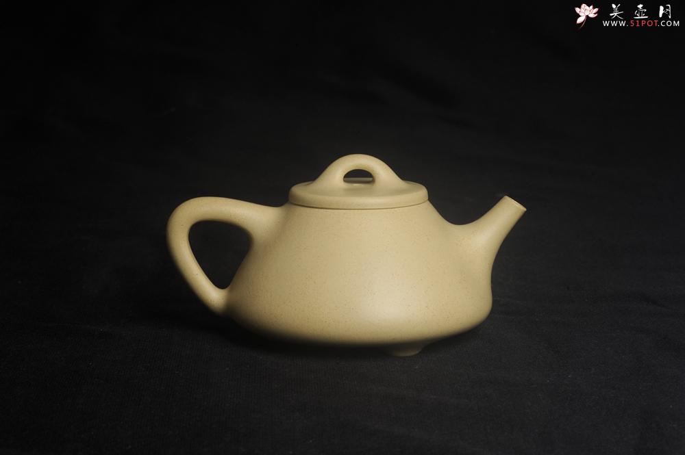紫砂壶图片:美壶特惠 超精致本山绿泥小品子冶石瓢 做工特好 - 美壶网