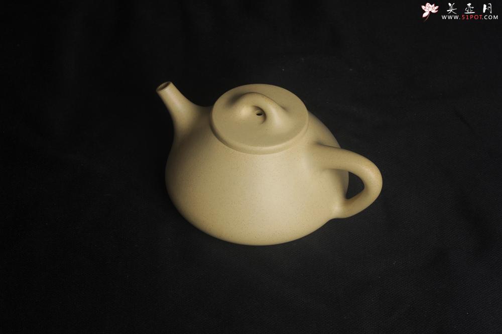紫砂壶图片:美壶特惠 超精致本山绿泥小品子冶石瓢 做工特好 - 美壶网