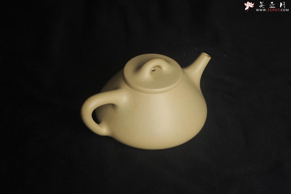 紫砂壶图片:美壶特惠 超精致本山绿泥小品子冶石瓢 做工特好 - 美壶网