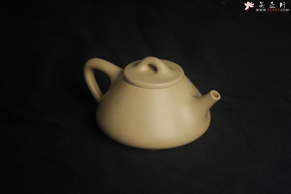 紫砂壶图片:美壶特惠 超精致本山绿泥小品子冶石瓢 做工特好 - 美壶网