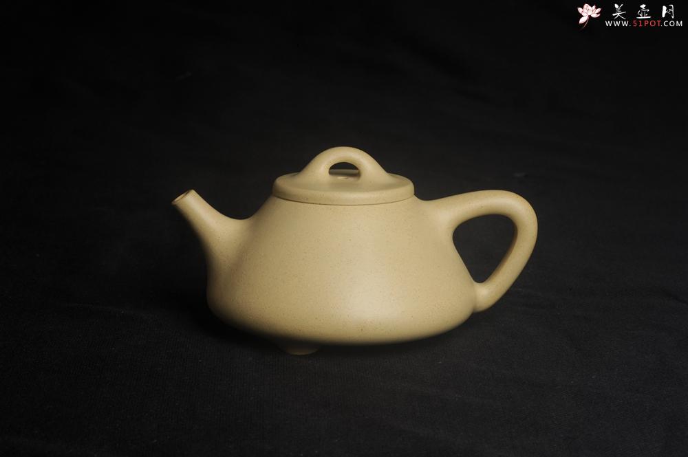 紫砂壶图片:美壶特惠 超精致本山绿泥小品子冶石瓢 做工特好 - 美壶网
