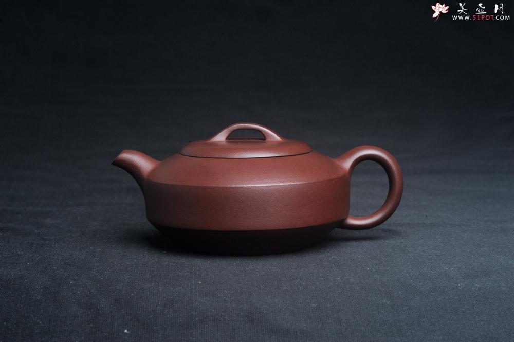 紫砂壶图片：美壶特惠 油润老紫泥汉君壶 茶人醉爱 - 美壶网
