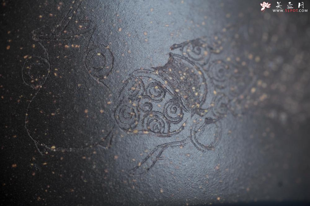 紫砂壶图片:美壶特惠 精致青段洋桶壶 清茶品日月 老酒醉人生 - 美壶网