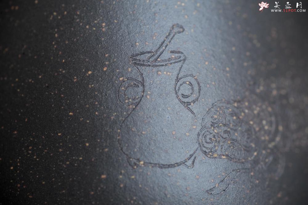 紫砂壶图片:美壶特惠 精致青段洋桶壶 清茶品日月 老酒醉人生 - 美壶网