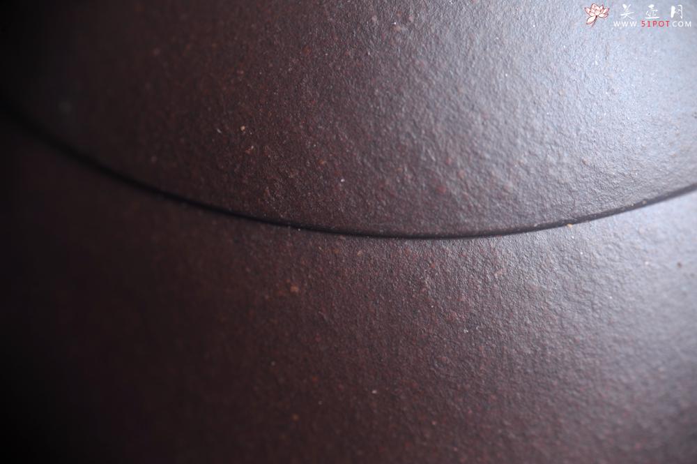 紫砂壶图片：美壶特惠 超精致老紫泥秦权壶 特文气 - 美壶网