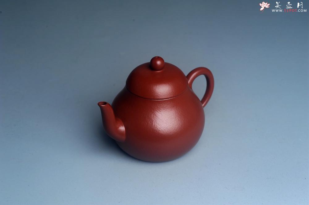 紫砂壶图片：美壶特惠 特好朱泥精致小君德壶 茶人醉爱 - 美壶网