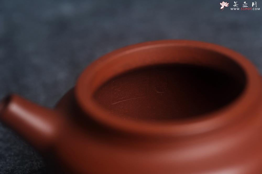 紫砂壶图片：油润老清水泥全手工小品德中壶 特实用文气 - 美壶网